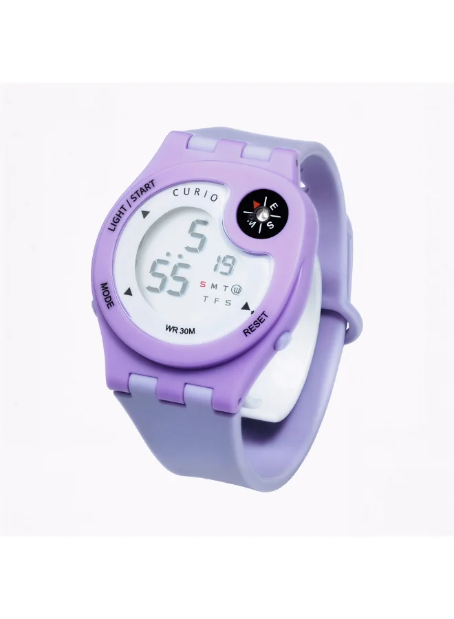 Curio Kids's Plastic Digital Watch CU-2323L-4 - 40 mm
