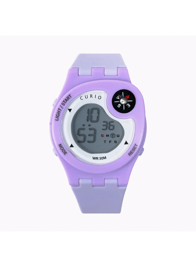Curio Kids's Plastic Digital Watch CU-2323L-4 - 40 mm