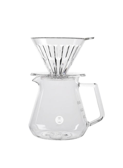 Crystal Eye V60 Brewer Set 02, Clear