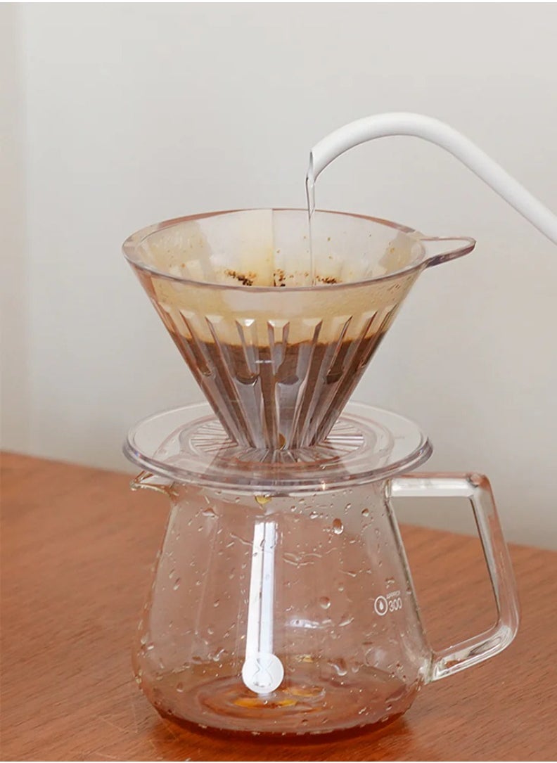 TIMEMORE - Crystal Eye V60 Brewer Set 02, Clear - Image 1