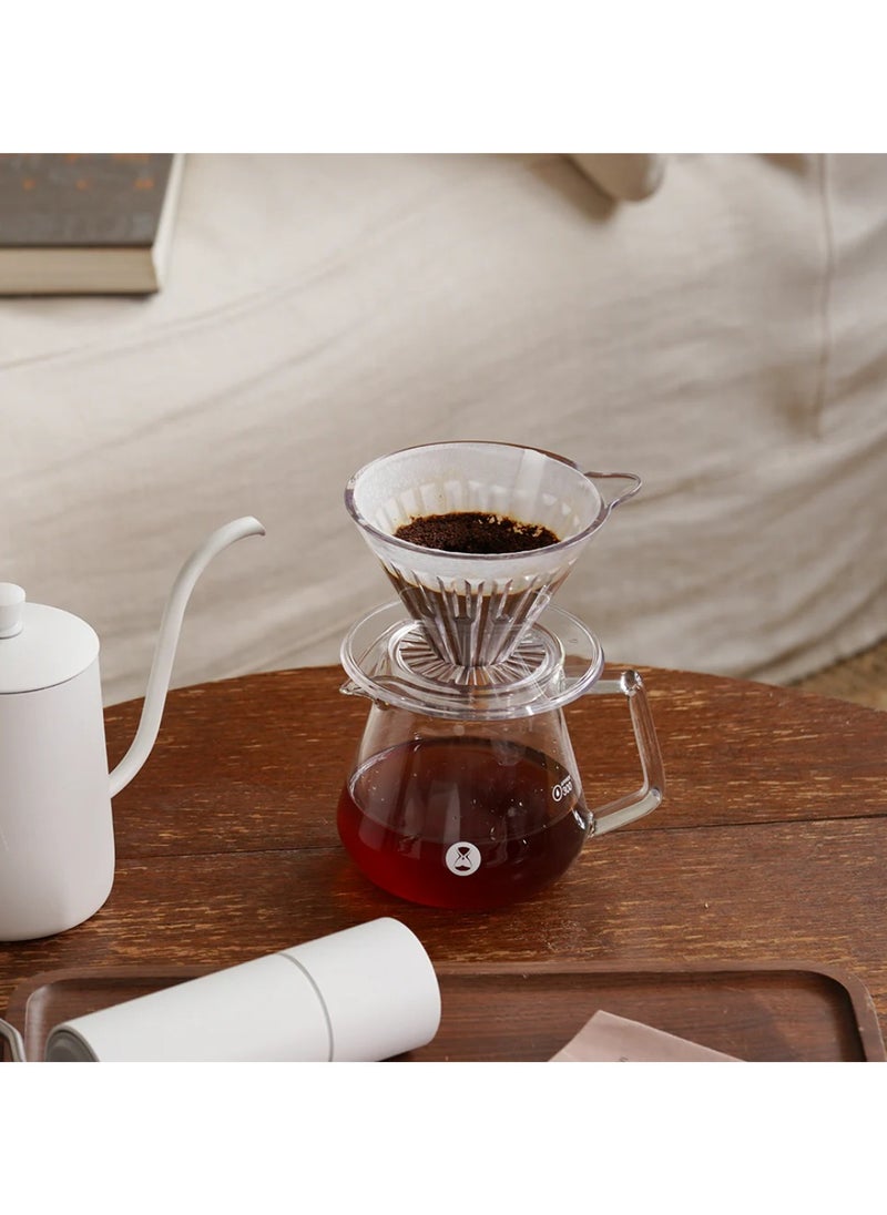 TIMEMORE - Crystal Eye V60 Brewer Set 02, Clear - Image 1
