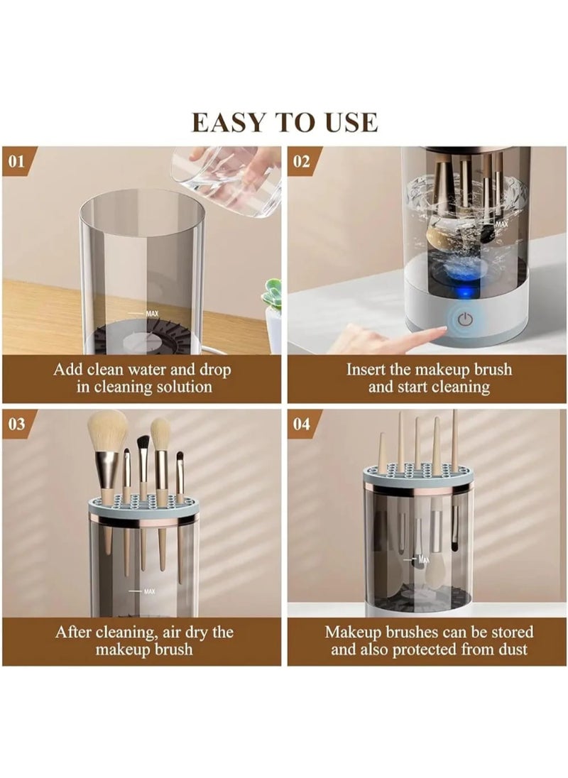 Generic Electric Makeup Brush Cleaner – Fast Cleaning for All Types & Sizes  - Image 3