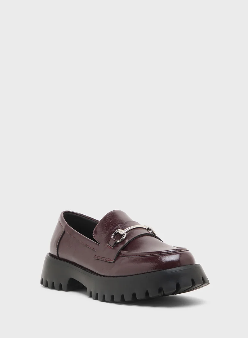 CALL IT SPRING bordo Cluelesss Loafers for Women | Best Price UAE