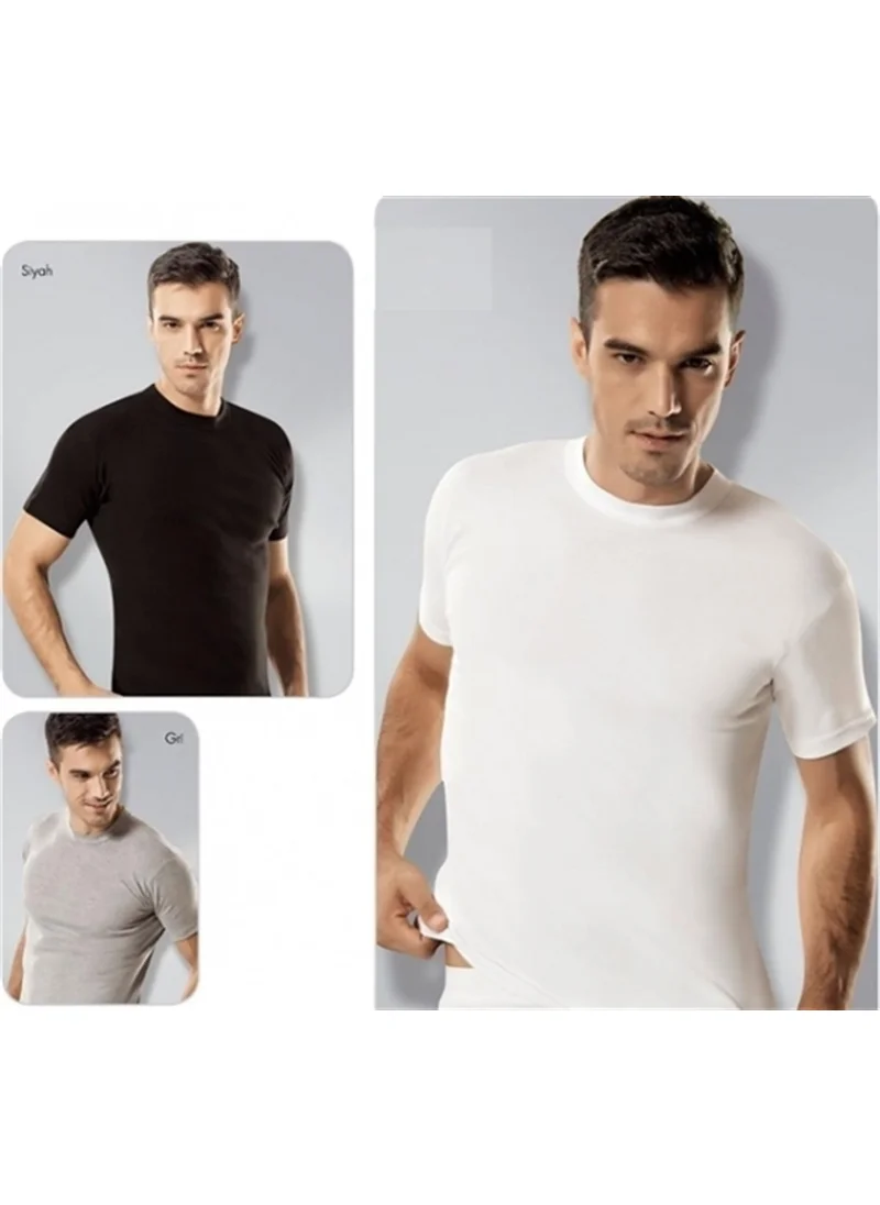 Tutku Passion 6 Piece 0 Collar Men's Undershirt