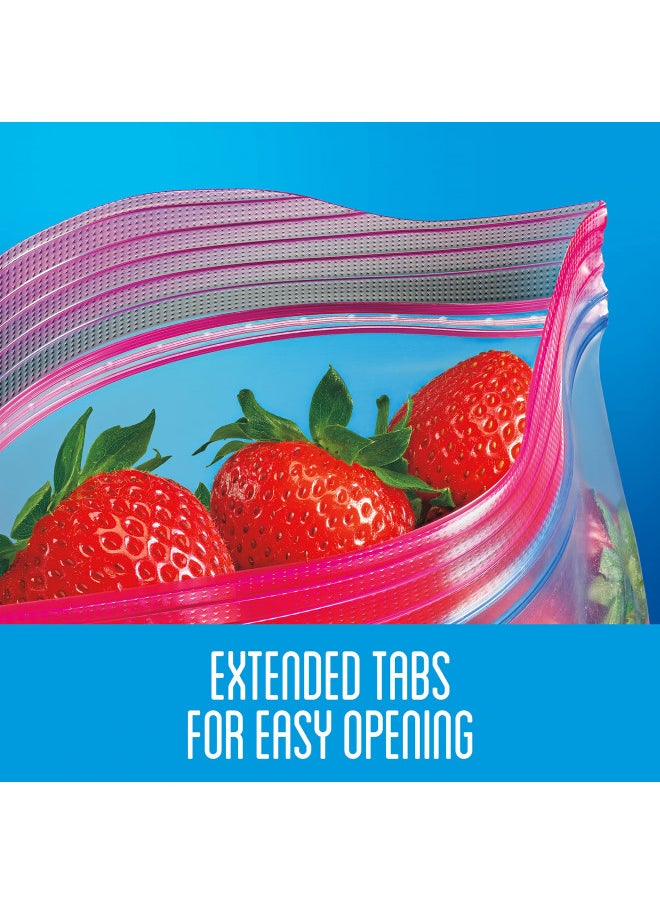 Ziploc Ziploc Quart Food Storage Bags, Grip 'n Seal Technology for Easier Grip, Open, and Close, 48 Count  - Image 2
