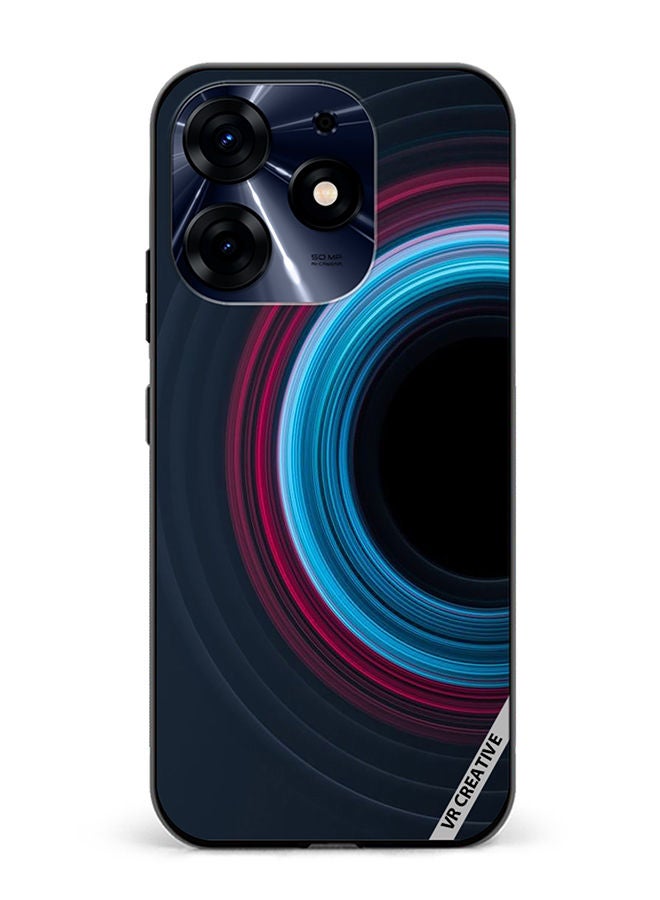 VR CREATIVE Protective Case Cover For Tecno Spark 10 Pro Abstract Design Multicolour - Image 1