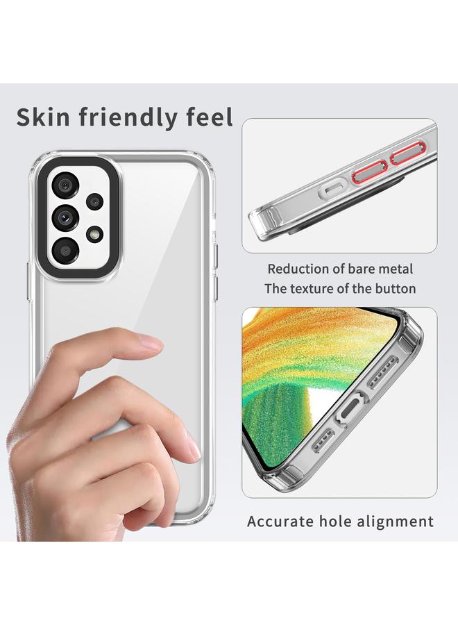 اس-توب جراب لهاتف Samsung Galaxy A33 5G مصنوع من مادة الأكريليك الشفافة + TPU المقاوم للصدمات - Image 5