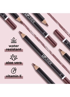 LAMEL Vibrant And Longlasting Lip Pencils Compact And Convenient Design In A Range Of Trendy Shades, 407 (1.7G ; 0.06Oz)  - Image 4