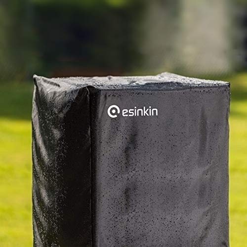 Esinkin 30-Inch Electric Smoker Cover for Masterbuilt Electric Smoker, Dust UV Durable Waterproof and Conveninet, Black - Image 5