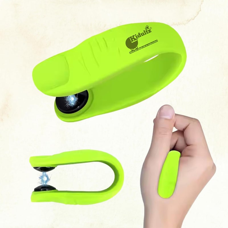 Kidultz (Pack of 2) Magnetic Acupressure Point Clip – Hand Stress Relief & Diabetes Management - Wearable Thumb Massager for Blood Sugar Control(Assorted Colour) - Image 2