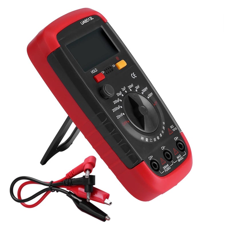 Digital Multimeter Capacitance Meter 6013L LCD Display Battery Powered Capacitor Tester - Image 3