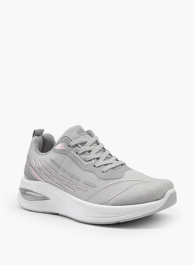 Lace-Up Sports Shoes With Pull Tab