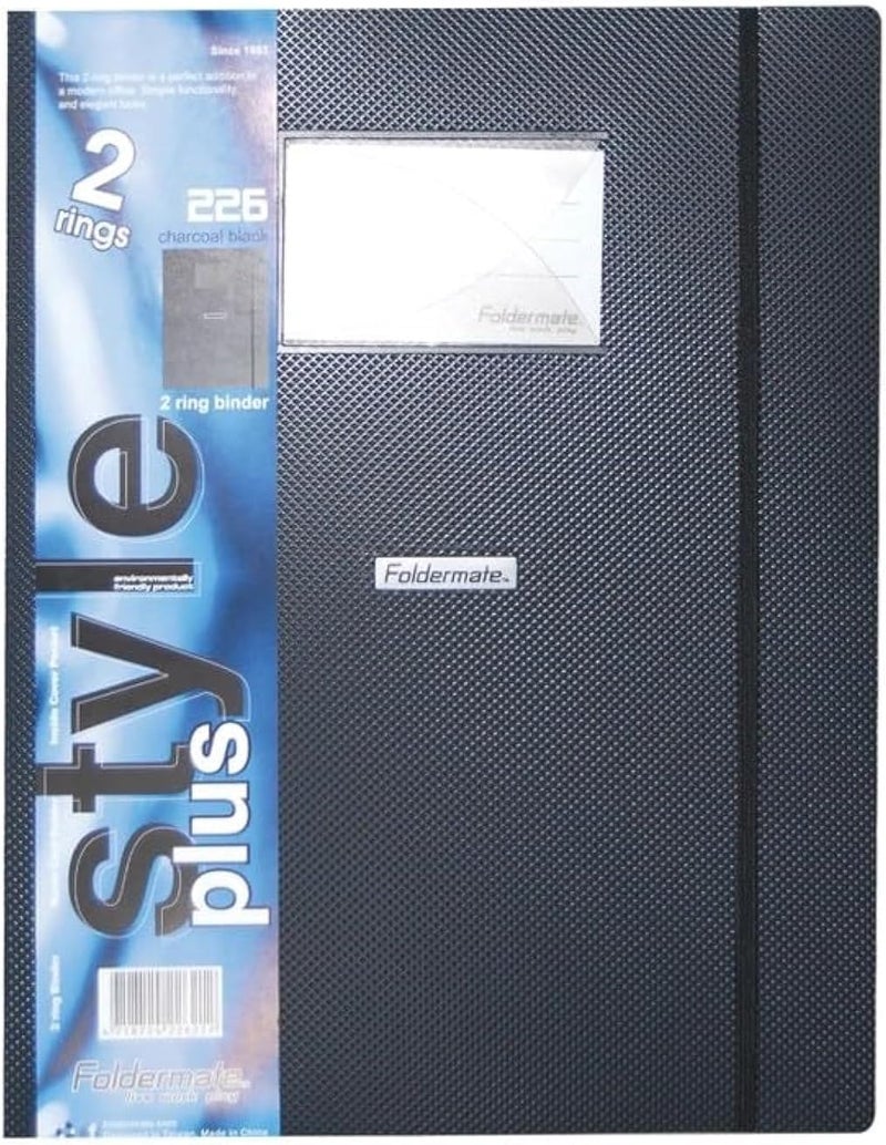 2 Ring Binder, Black