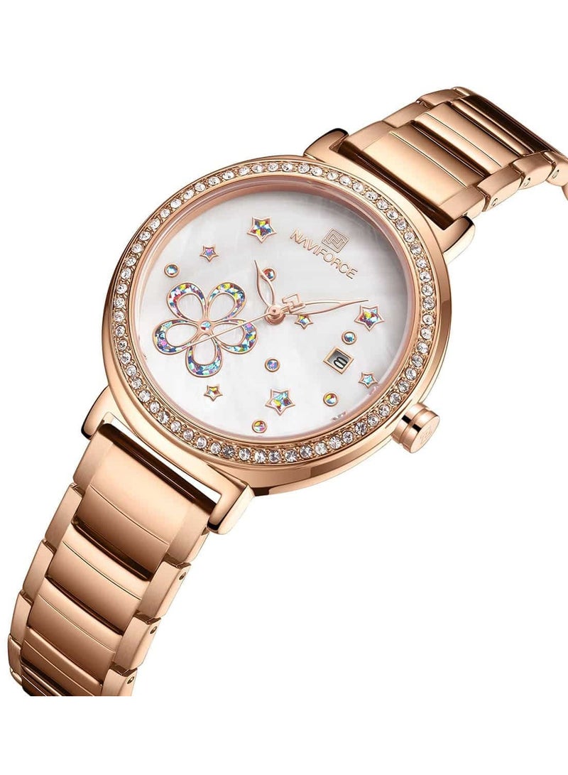 Naviforce Watch For Women NF5016-RG-W - Image 1