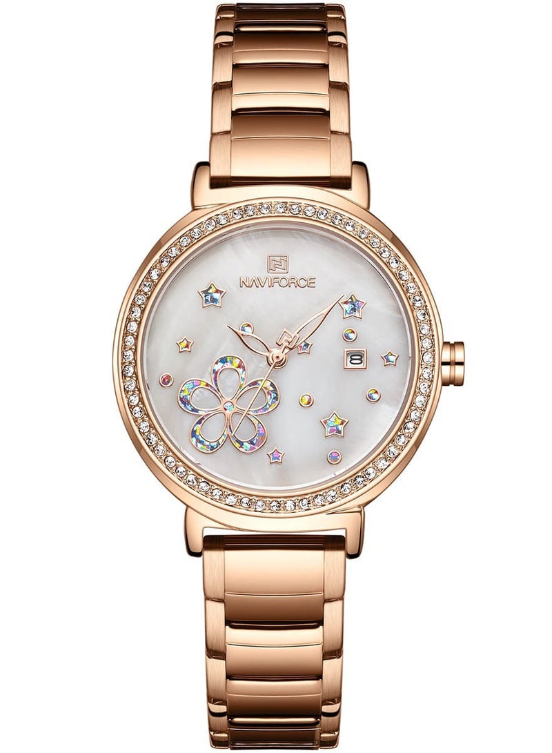 Naviforce Watch For Women NF5016-RG-W - Image 2