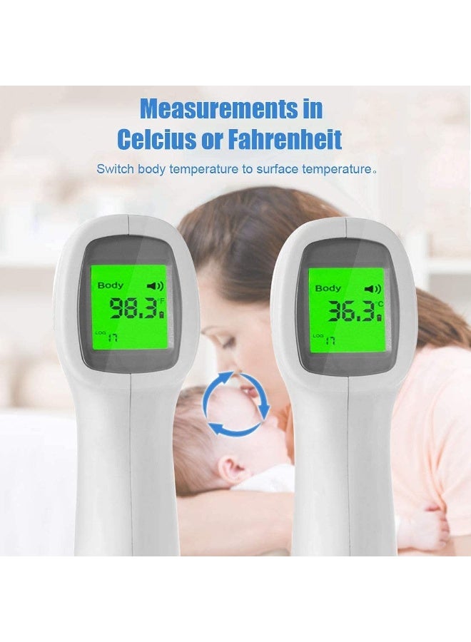 Digital Infrared Forehead Thermometer – Non-Contact, LCD Display, Three-Color Alert, Suitable for Adults and Babies - Image 4