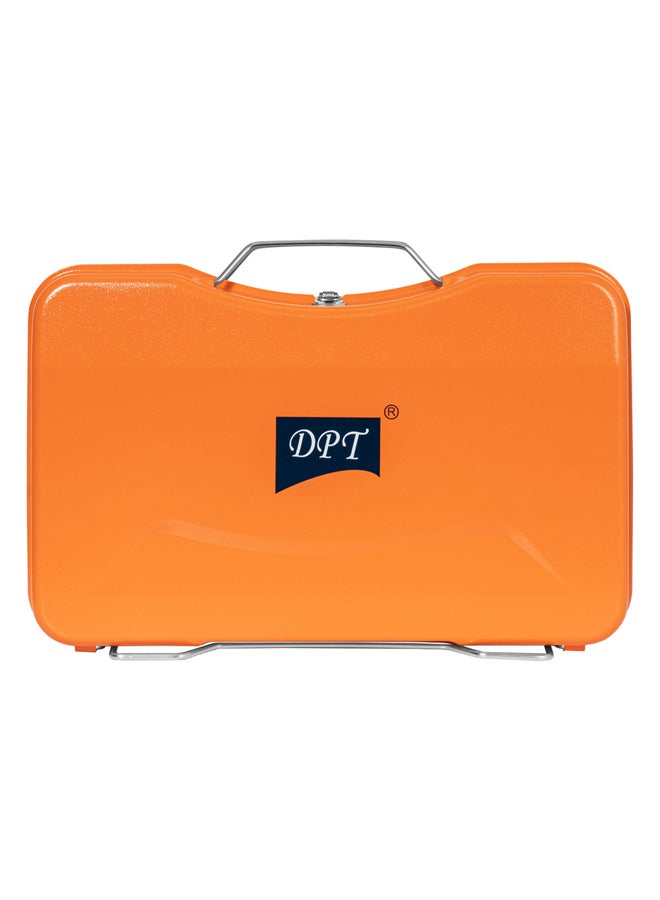 DPT Portable grill Outdoor grill Orang Size 43.5*29*28 Cm - Image 3