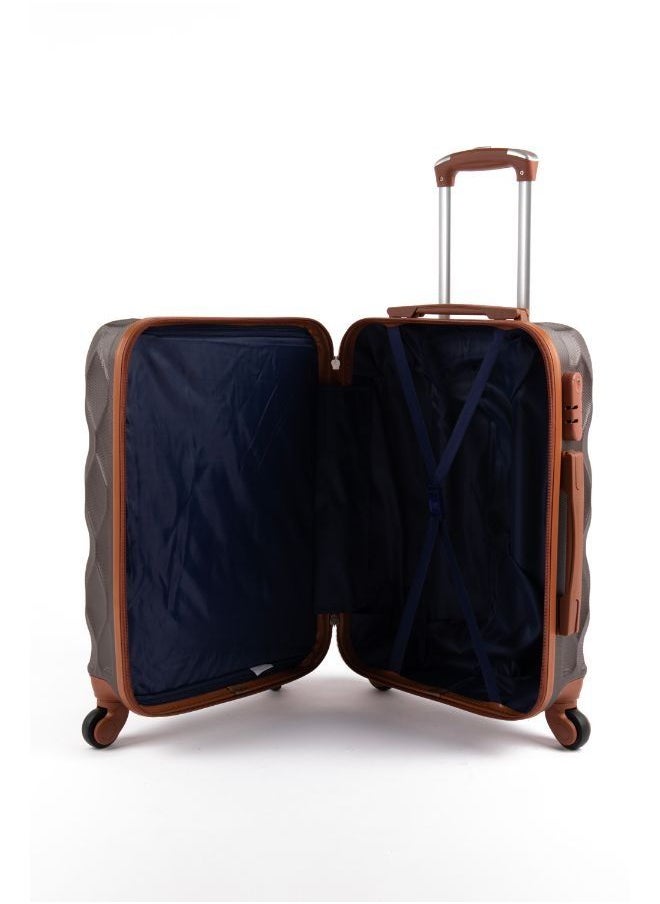 LIMRA - Luggage Trolley Bags set of 5 Pcs Coffee - Image 1