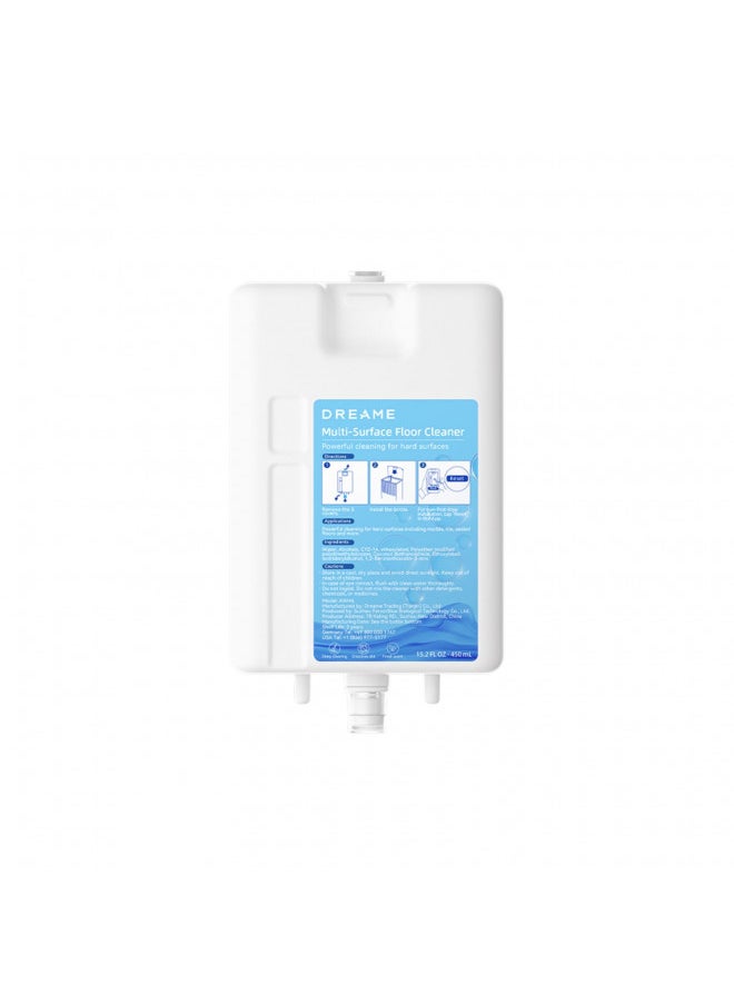 Dreame - dreame Floor Cleaning Solution, Multi-Surface Floor Cleaning Solution Compatible with L20 Ultra Robot Vacuum, Multi-Surface Floor Cleaner for Mopping Floors (15.22 Fl Oz) - Image 1