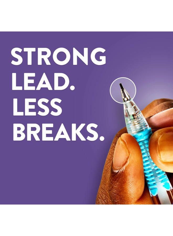 Paper Mate Clearpoint Mechanical Pencils 0.7mm, HB #2 Pencil Set, Art Supplies, Teacher Supplies, Sketching Pencils, Drafting Pencils, College School Supplies, Blue Barrels, 12 Count - Image 5