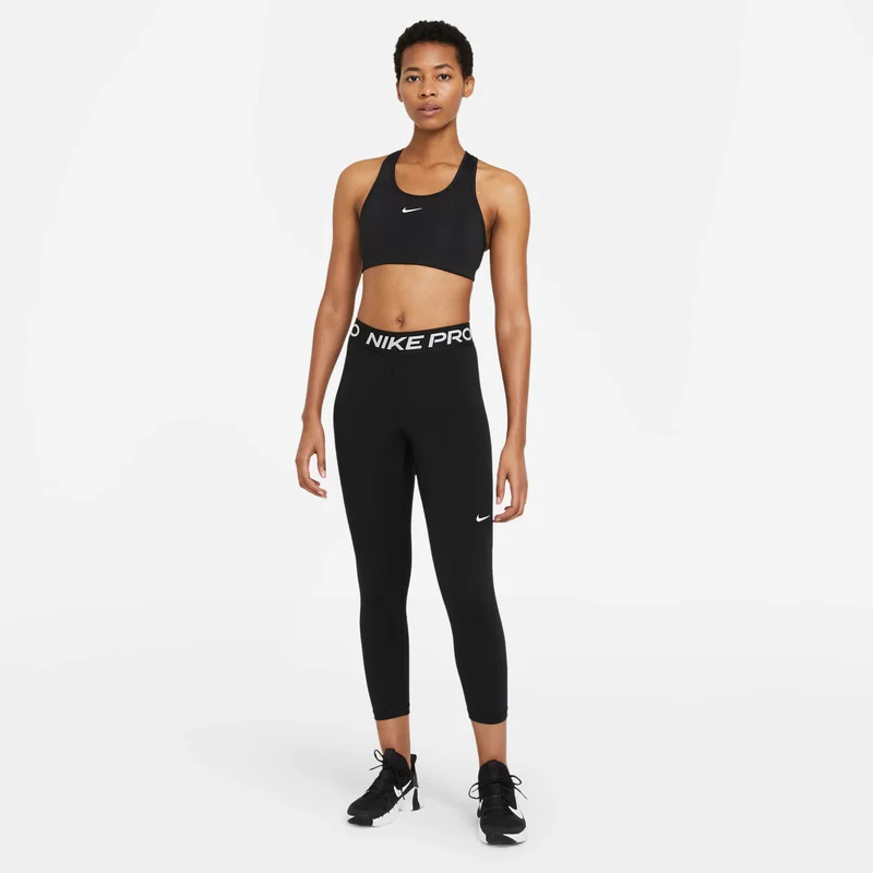 Nike Black Women's Pro 365 Cropped Leggings for Women | Best Price UAE