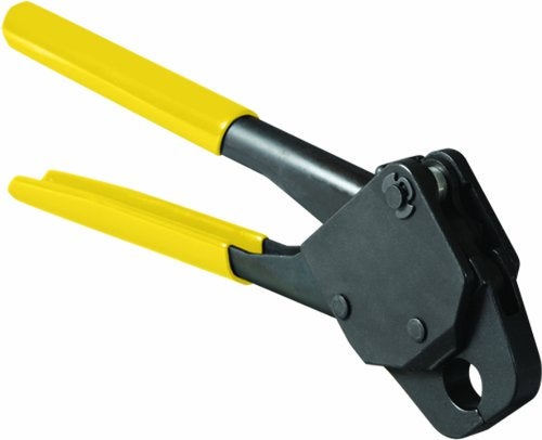 Viega 41723 PureFlow 1/2-Inch Zero Lead Compact Angled PEX Crimp Hand Tool with Yellow Handle - Image 4