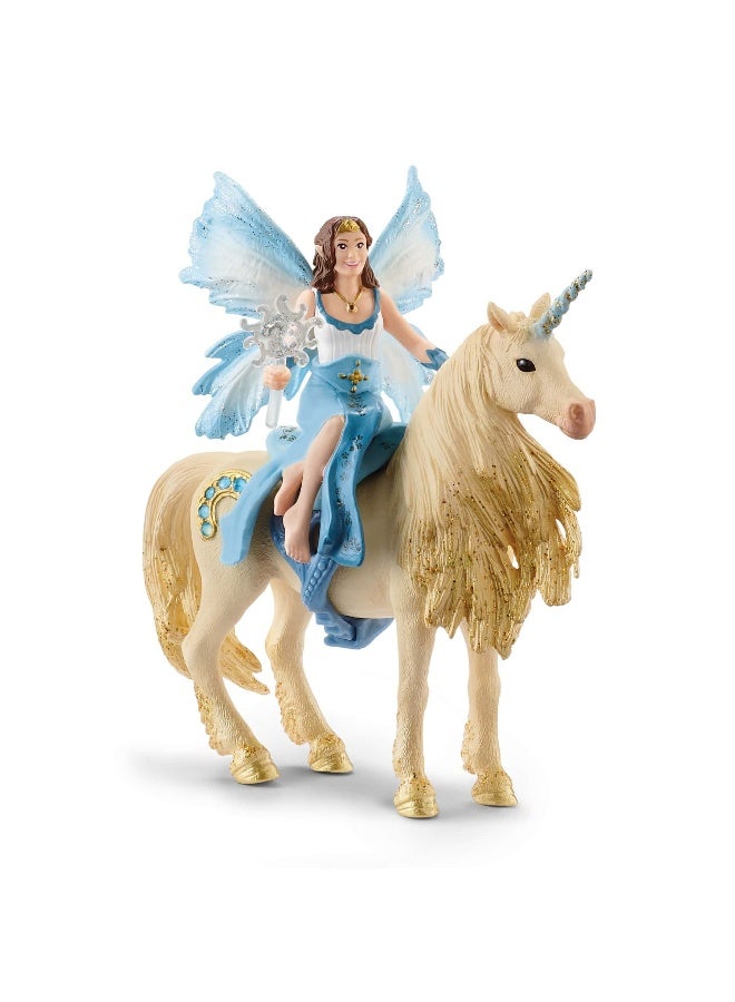 Schleich Eyela Riding on Golden Unicorn