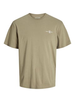 JACK & JONES Jjjayce Chest Print Crew Neck T-Shirt  - Image 5
