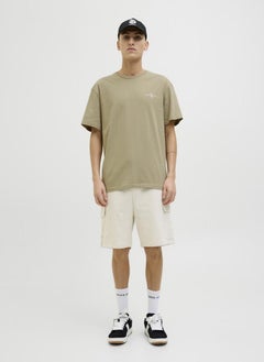 JACK & JONES Jjjayce Chest Print Crew Neck T-Shirt  - Image 4