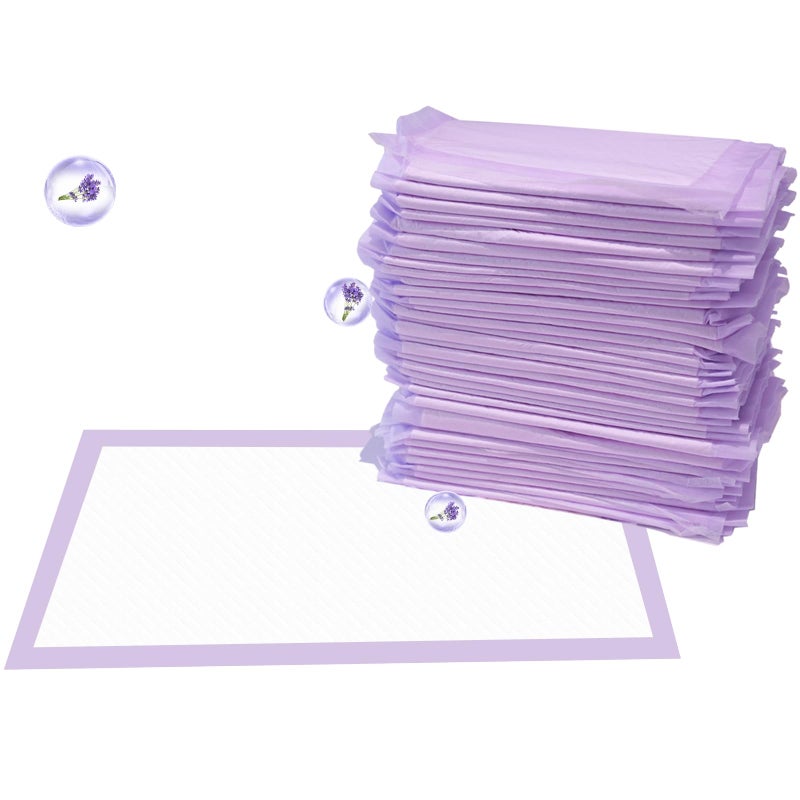 IMMCUTE Cat Pads 16.9" X 11.4", 30 Ct | Pee Pads for Cats | Thickened 6-Layer Super Absorbent Pads | Pee Pads for Tidy Cats Breeze Litter System | Cat Pee Pads - Image 1