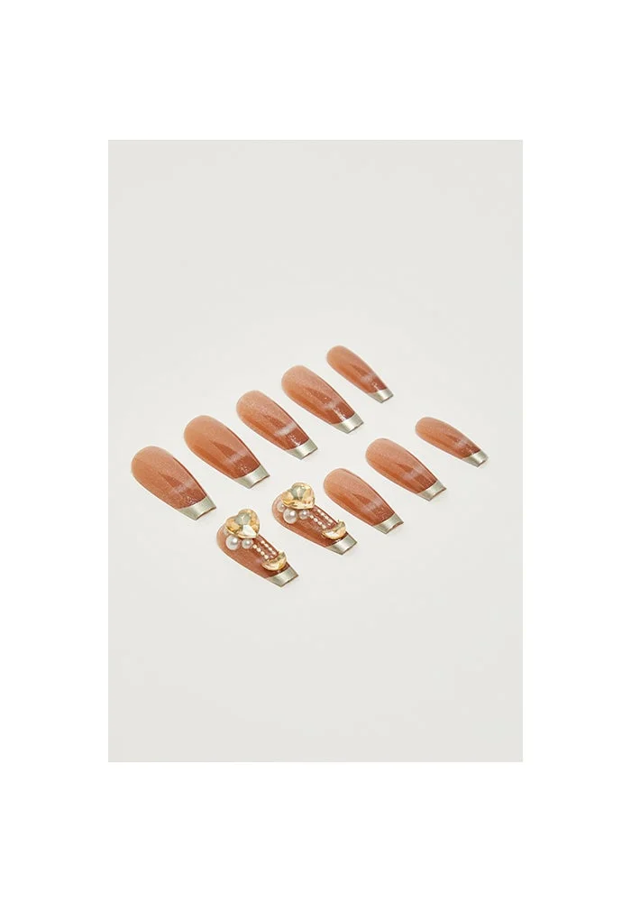 R&b Wearable Stick-On Nails Set