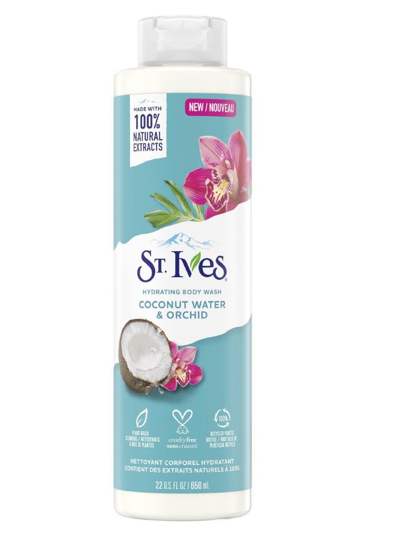 ST. Ives ST.IVES HYDRATING B/W COCONUT WTR & ORCHID 650ML