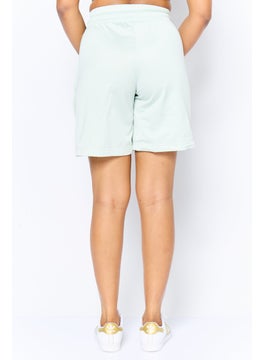 adidas Originals Women Sportswear Fit Outdoor Shorts, Mint Green  - Image 2