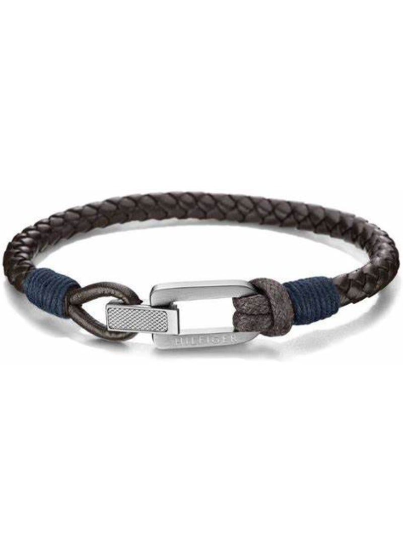 TOMMY HILFIGER TH JEWELRY CASUAL CORE MENS BRAIDED BRACELET - 2701011  - Image 1