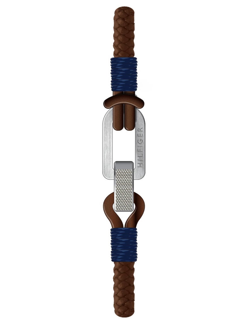 TOMMY HILFIGER TH JEWELRY CASUAL CORE MENS BRAIDED BRACELET - 2701011  - Image 2