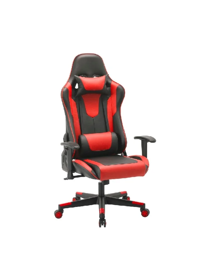 Micasa High Back Ergonomic Gaming Chair with Wheels Red and Black 84 x 29 x 65 cm DJ-0027E-RED
