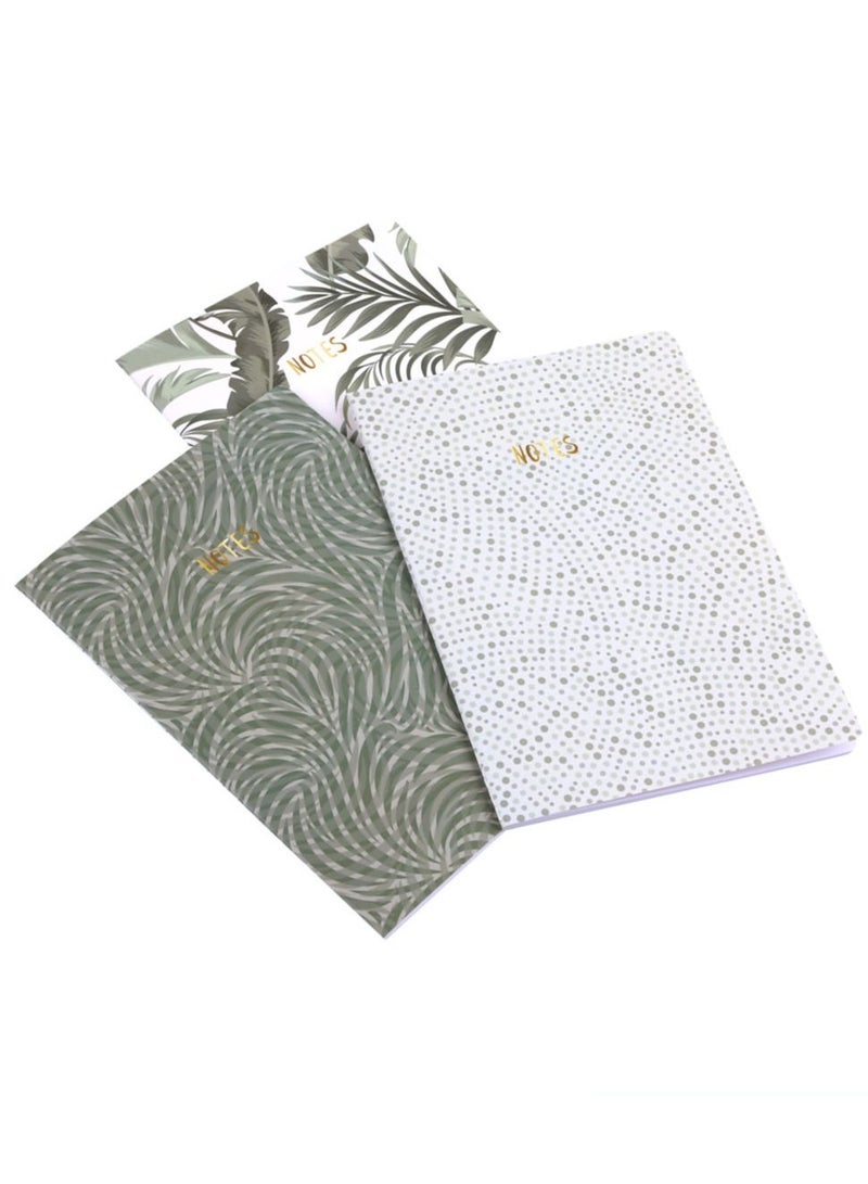 Prickly Pear Multicolour Printed Note Books Set - Image 1