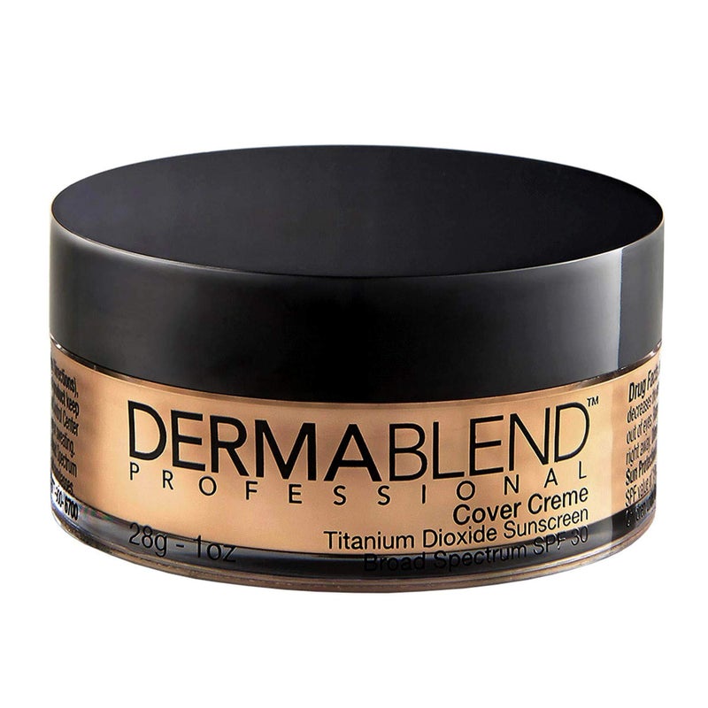 Dermablend Cover Creme Full Coverage Foundation with SPF 30 45W Hazelnut Beige 1 oz