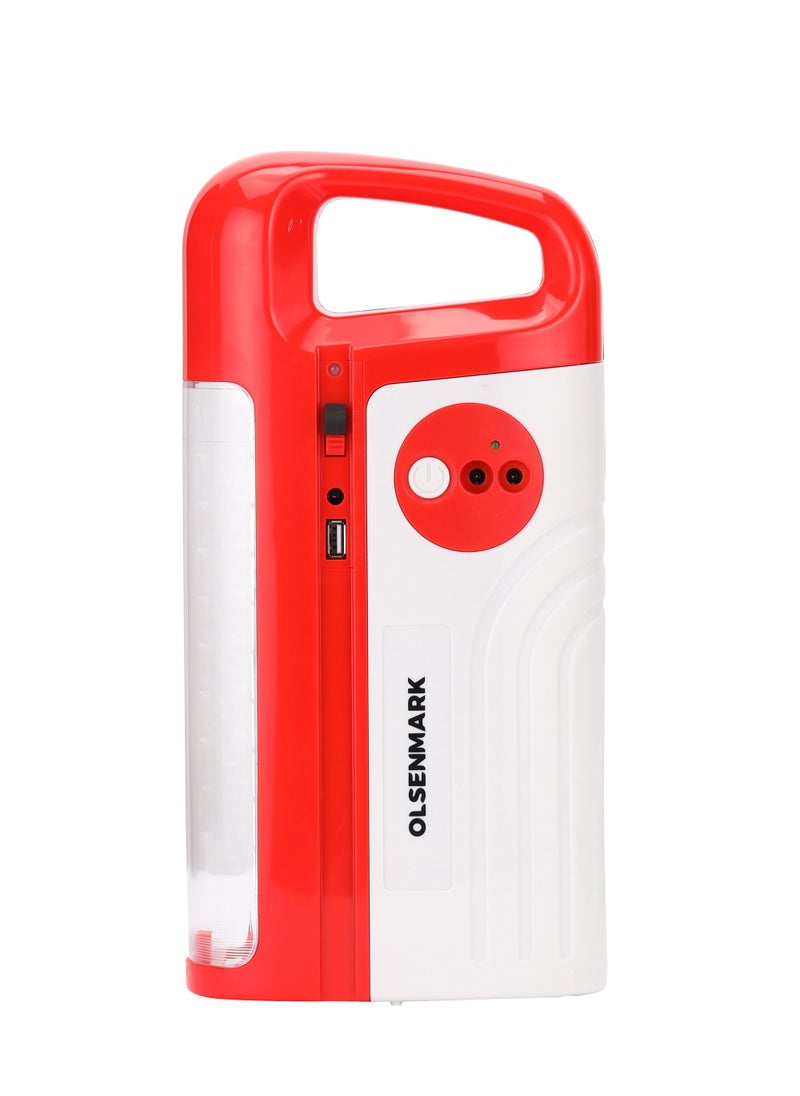 Olsenmark Olsenmark Rechargeable LED Lantern- OME2817| With Power Bank Function, 9 V Solar Panel and Long Operating Time of 100 Hours  - Image 3