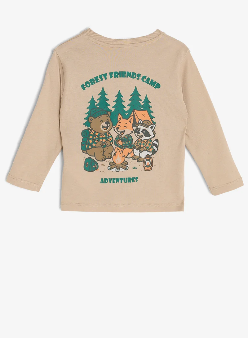 Name It Kids Graphic Crew Neck T-Shirt