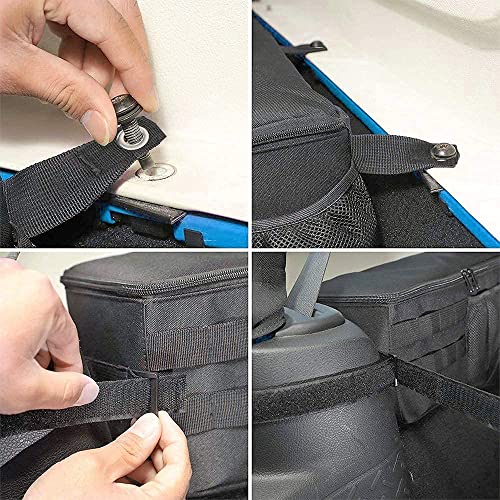 SUNPIE Door Storage Bags Compatible with 2007-2018 JKU 4 Doors Tools Bag Jeep JK Storage Accessories Jeep Wrangler Storage Bag Trunk Organizer Jeep Wrangler Accessories (NOT for 2 Doors) - Pack of 2 - Image 5