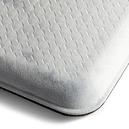 Home Dynamix SoHome Cozy Living Anti Fatigue Mat Kitchen Mat Non Slip Stain Resistant Easy Clean 1/2 Inch Thick Kitchen Floor Mats, Damask Blue 18" x 30" - Image 4
