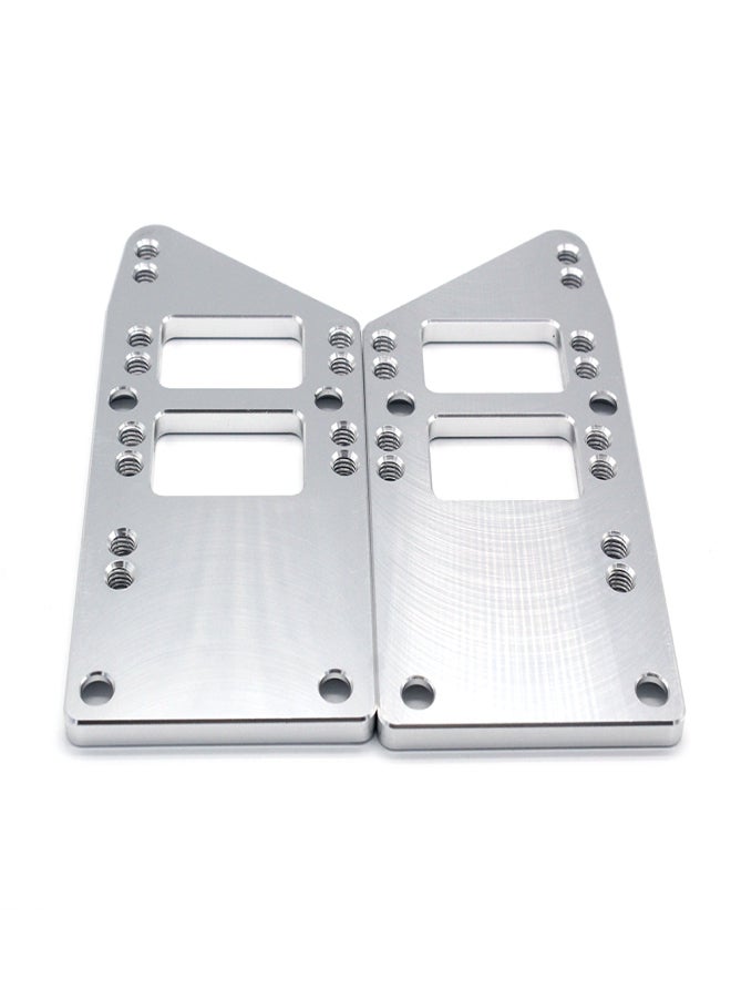 طقم حوامل محرك LS مصنوع من الألومنيوم المصقول، طقم تحويل LS، بديل لسيارات شيفروليه شيفيل، كامارو، ونوفا - Image 2