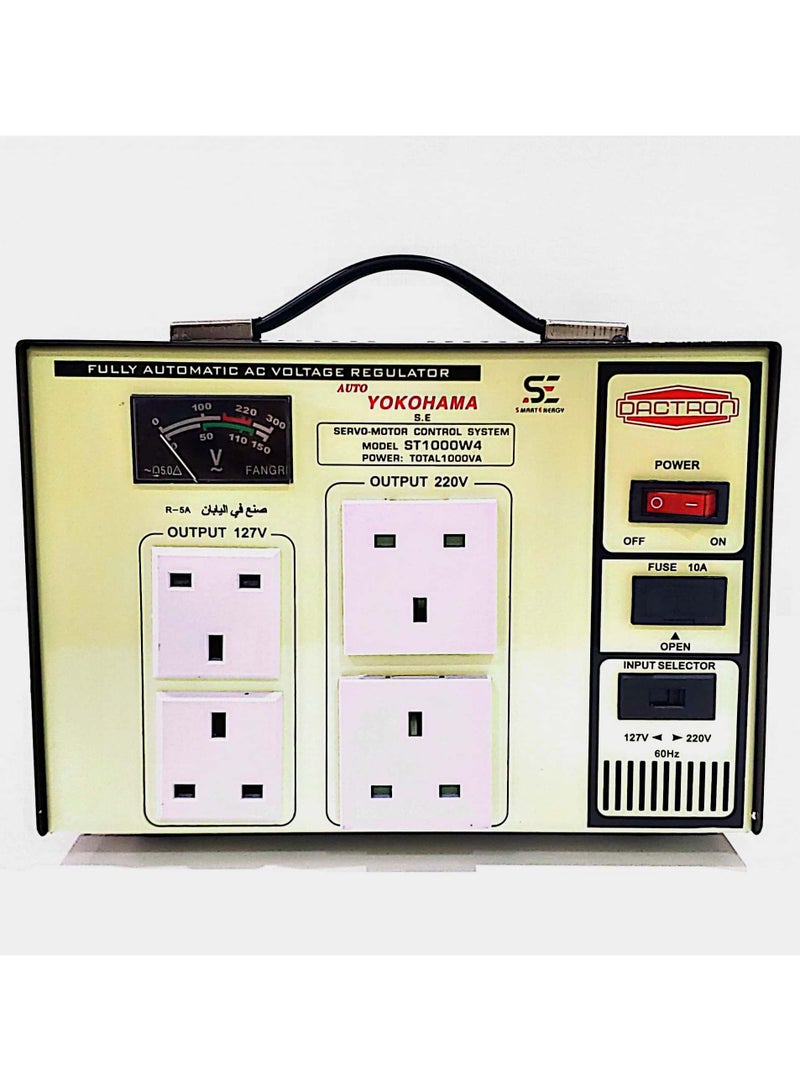 اس اي محول ومنظم كهربائي صناعة ياباني أوتوماتيكي اس اي يوكوهاما جهد 1000 واط - Image 2