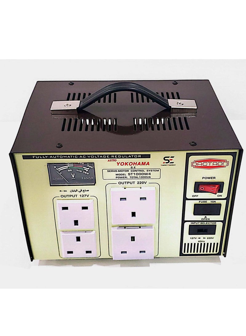 اس اي محول ومنظم كهربائي صناعة ياباني أوتوماتيكي اس اي يوكوهاما جهد 1000 واط - Image 3