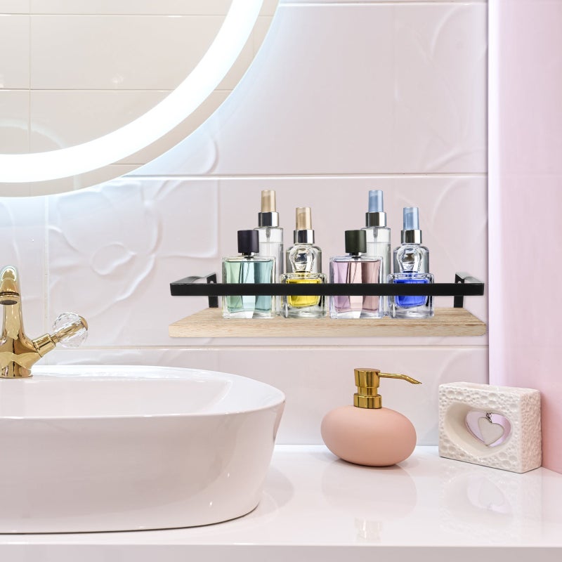 🏠 أرفف عائمة متينة مثبتة على الحائط للمنزل والمكتب وغرفة المعيشة - Image 4