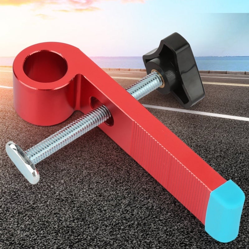T-Type Wood Clamp 12.5cm Aluminium Alloy Heavy-Duty Clamping - Wear-Resistant Slide Block Tool for Woodworking - Image 5
