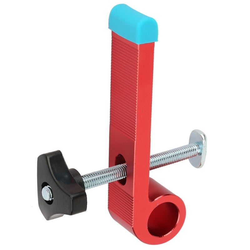 T-Type Wood Clamp 12.5cm Aluminium Alloy Heavy-Duty Clamping - Wear-Resistant Slide Block Tool for Woodworking - Image 4