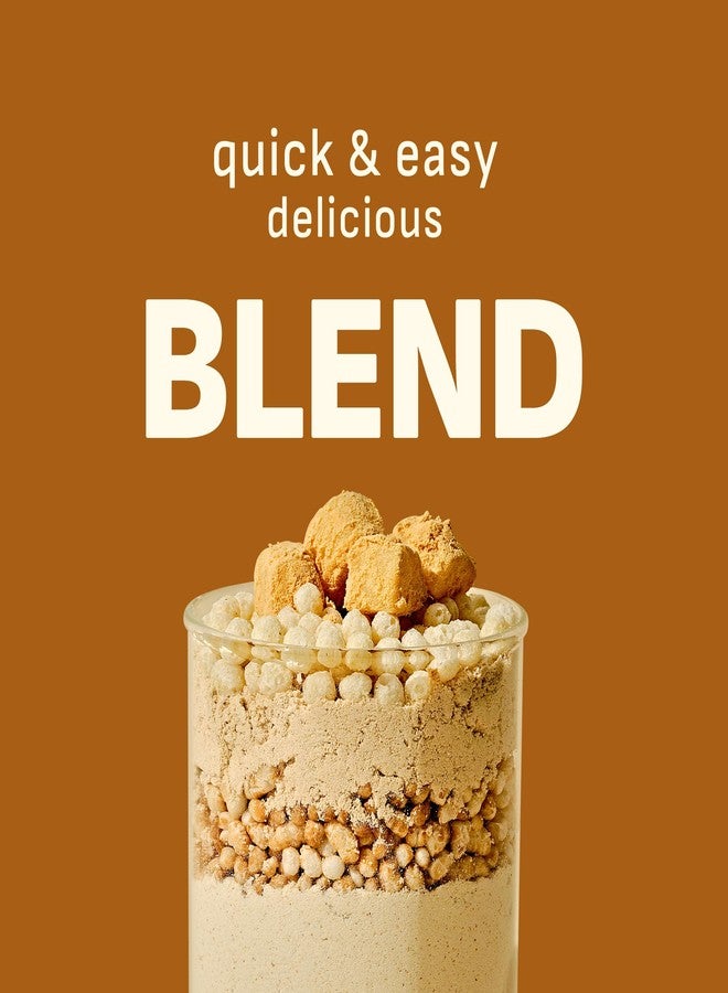Flimeal Brown 17Grains Protein Shake, With Crunchy Protein Balls, Protein Smoothie Powder - 20g Protein, Low Sugar, Keto-Friendly Meal Replacement Shake, 22.22oz, 14 Servings, 14 Servings (1 X 22.22oz - Image 4