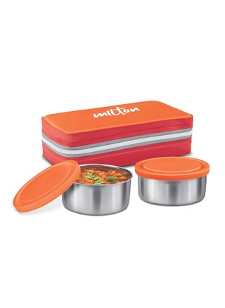 Mini Lunch Insulated Tiffin With 2 Containers, 560 Ml Each, Red - pzsku/ZBCD0BABD05FD2B57A9B8Z/45/_/1686049760/9a5cdadc-569d-4548-a704-f89029fc98ce